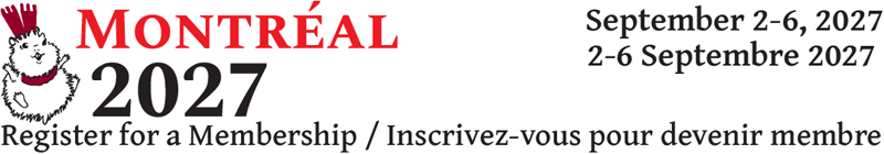 Montréal 2027 Worldcon logo